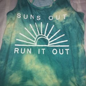 Tank Top withe watercolor effect